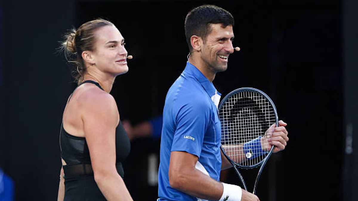 Sabalenka "boicotta" l'allenamento di Djokovic a Indian Wells.