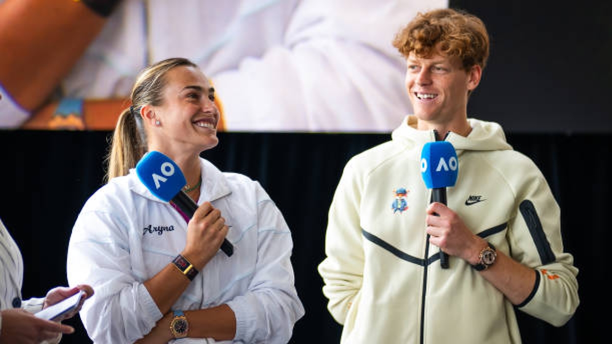 Sinner et Sabalenka envisagent déjà le Sunshine Double. Foto: Gettyimages.