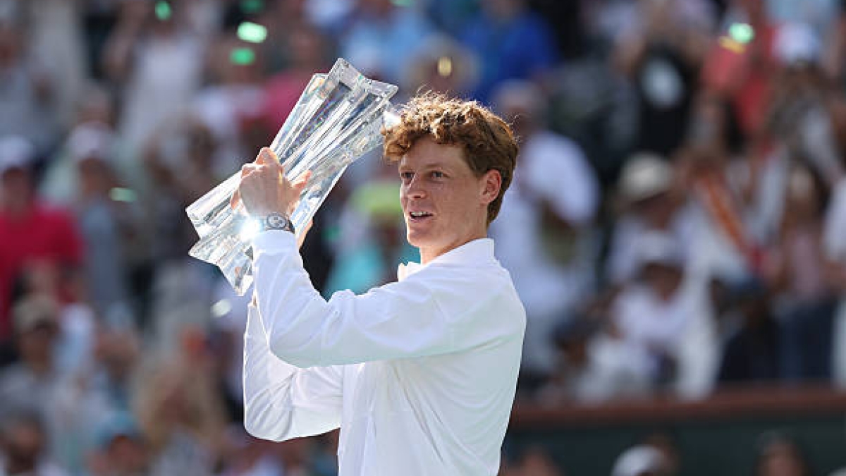 Il dato incontestabile di Sinner: unico giocatore della storia a vincere due Masters 1000 consecutivi senza perdere un set. Foto: Gettyimages