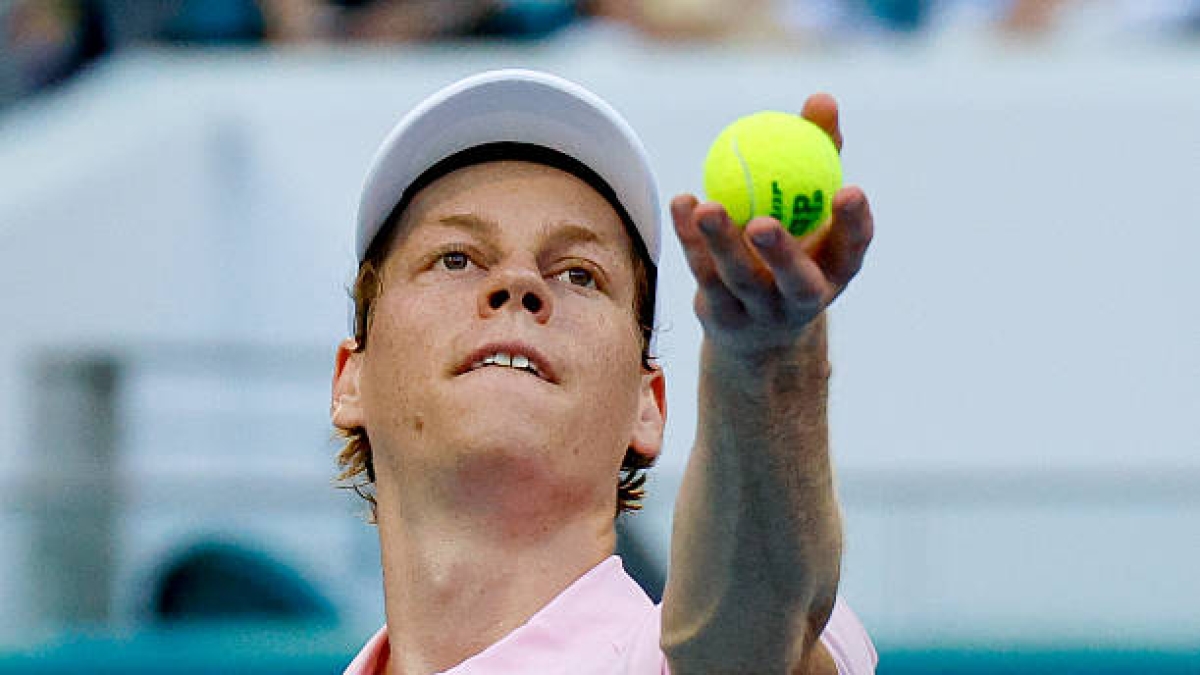 Sinner is the fifth fastest tennis player to reach twenty Masters 1000 quarter-finals. Photo: Gettyimages