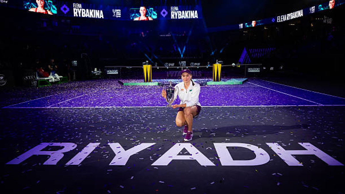 Las WTA Finals dejarán Arabia Saudí tras 2026 y apuntan a Norteamérica en 2027. Foto: Gettyimages