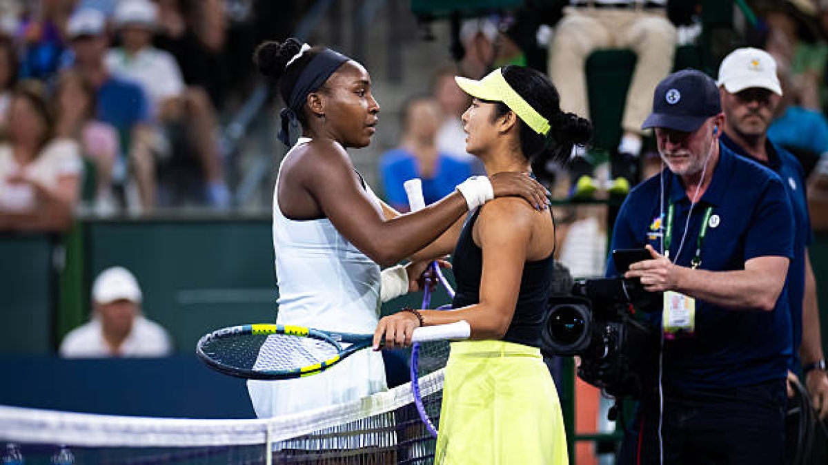 Alexandra Eala progresse à Indian Wells. Photo : gettyimages