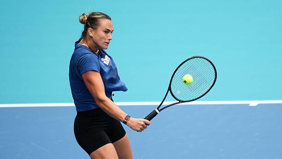 Aryna Sabalenka a Miami. Foto: gettyimages