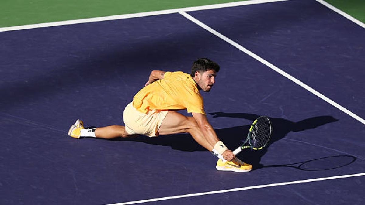 Alcaraz, consecuencias en ranking ATP de derrota en Indian Wells. Foto: gettyimages