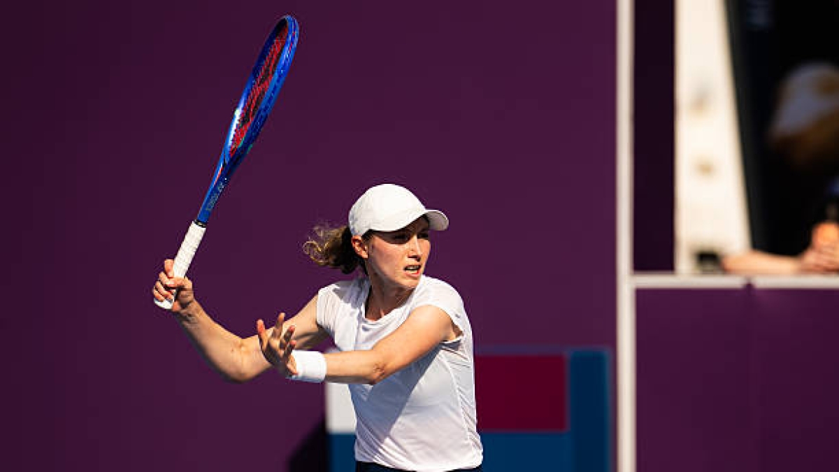 Cristina Bucsa, retirée pour blessure. Photo : gettyimages