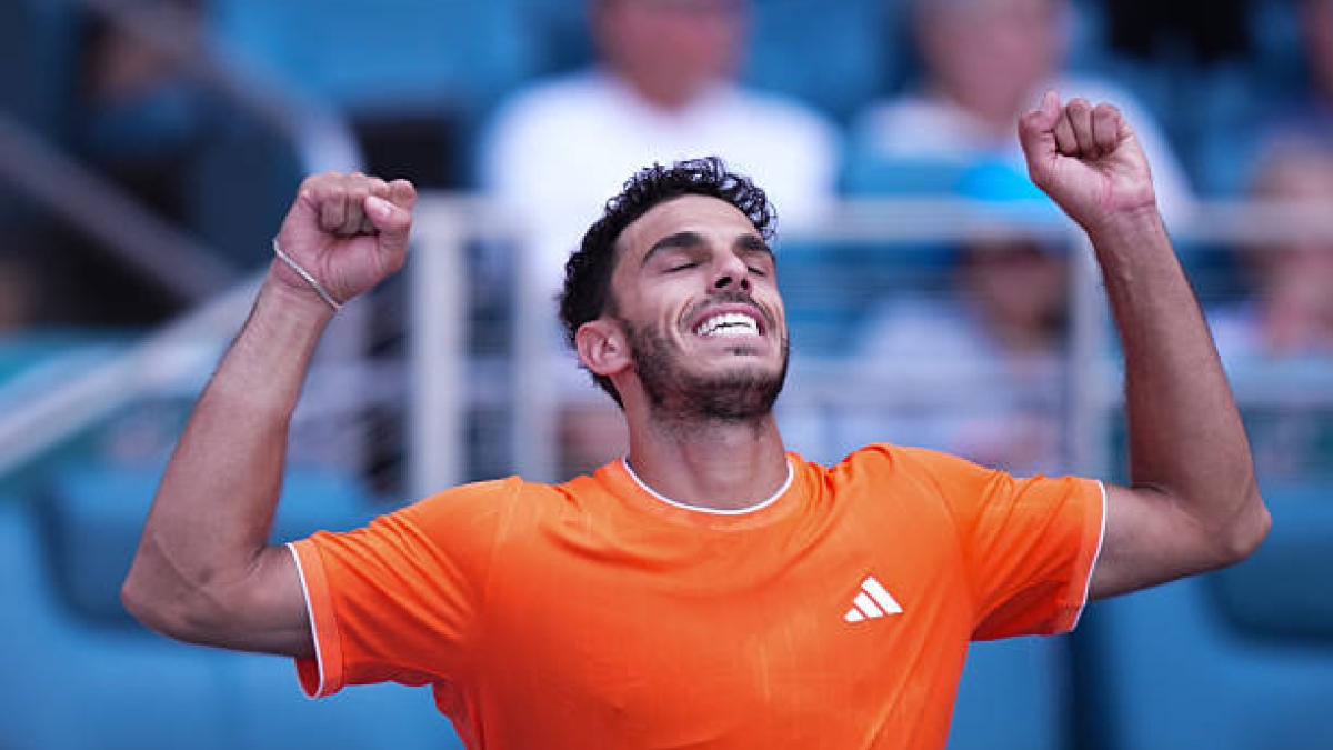 Francisco Cerúndolo, motivos de su dominio en Miami. Foto: gettyimages