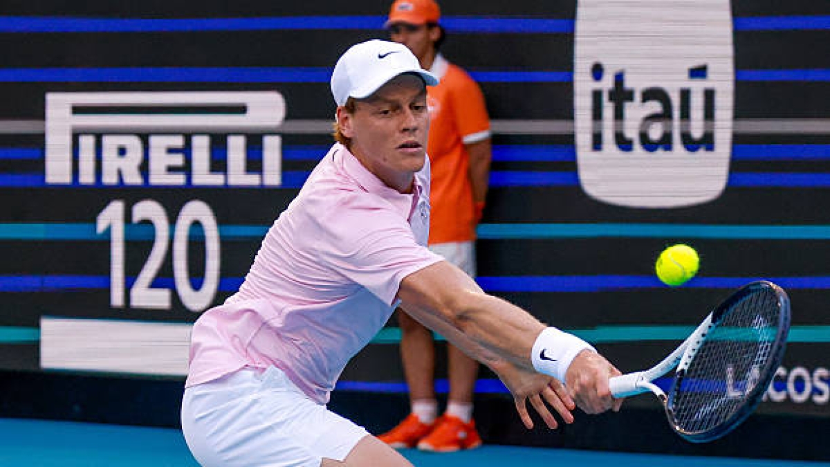 Jannik Sinner, ordine del gioco. Foto: gettyimages