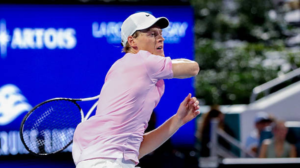 Jannik Sinner, parole dopo aver sconfitto Zverev a Miami. Foto: gettyimages