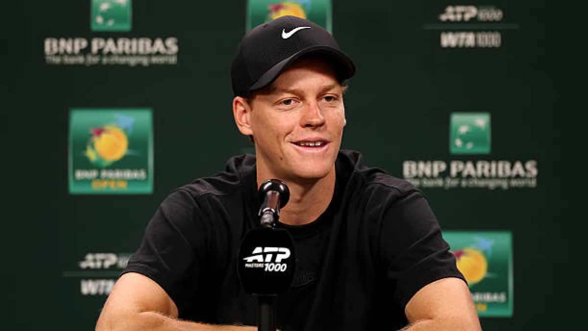 Jannik Sinner, schedule to watch his debut at Indian Wells. Photo: Getty Images
