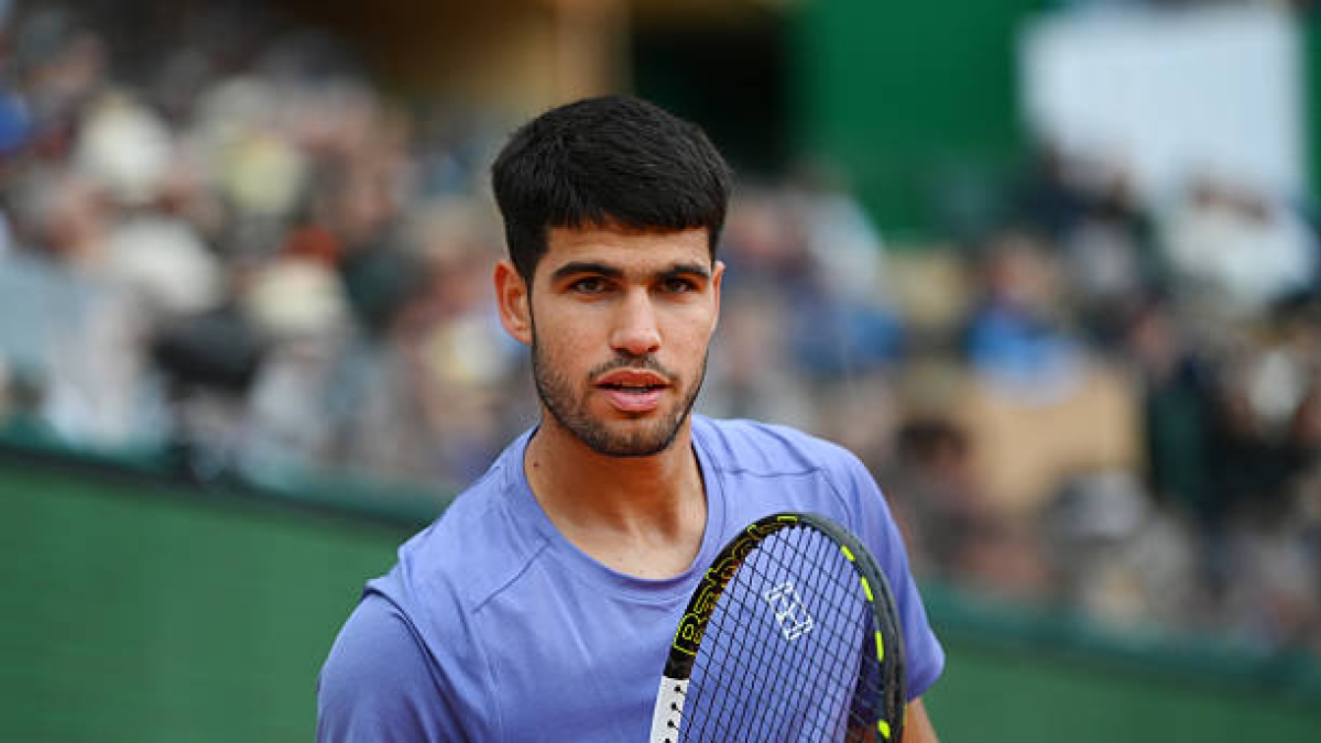 Carlos Alcaraz, ordine di testa di serie a Montecarlo. Foto: gettyimages.