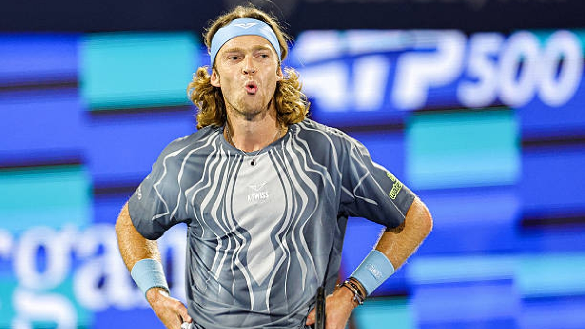 Rublev shared firsthand his feelings after getting trapped in Dubai. Source: Getty