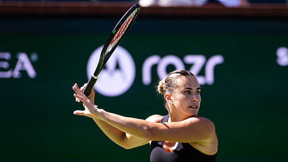 Aryna Sabalenka, quand joue-t-elle à Indian Wells. Foto: gettyimages
