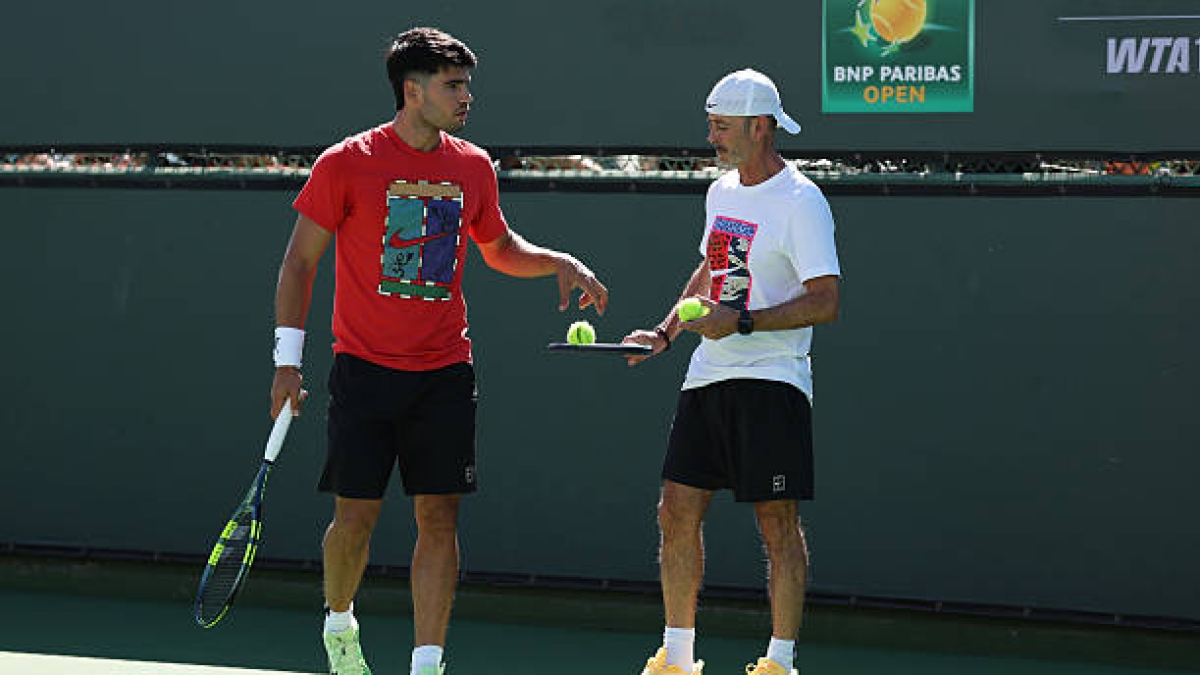 Samuel López talks about Alcaraz's challenge in 2026. Photo: gettyimages