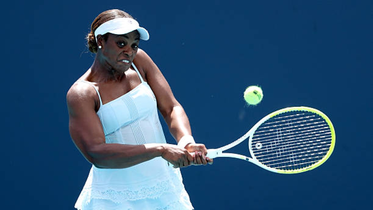 Sloane Stephens perde a Charleston. Foto: gettyimages