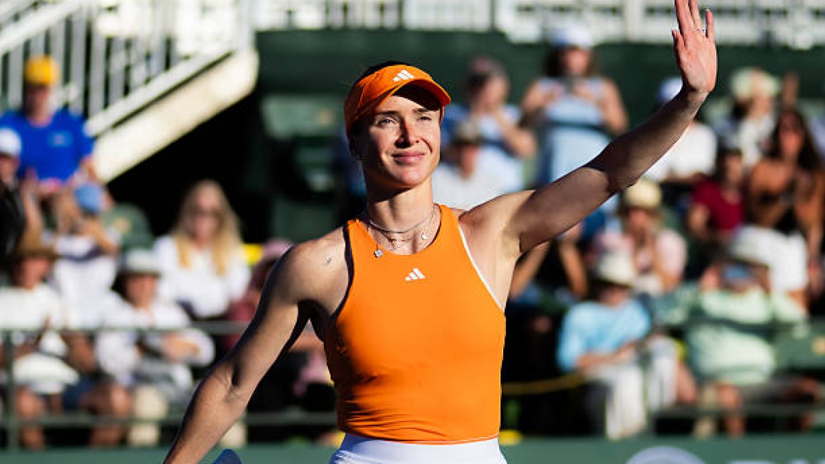 Svitolina avanza a cuartos de Indian Wells tras la retirada de Siniakova. Fuente: Getty