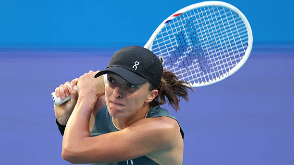 Iga Swiatek continúa en caída libre durante este Miami Open.