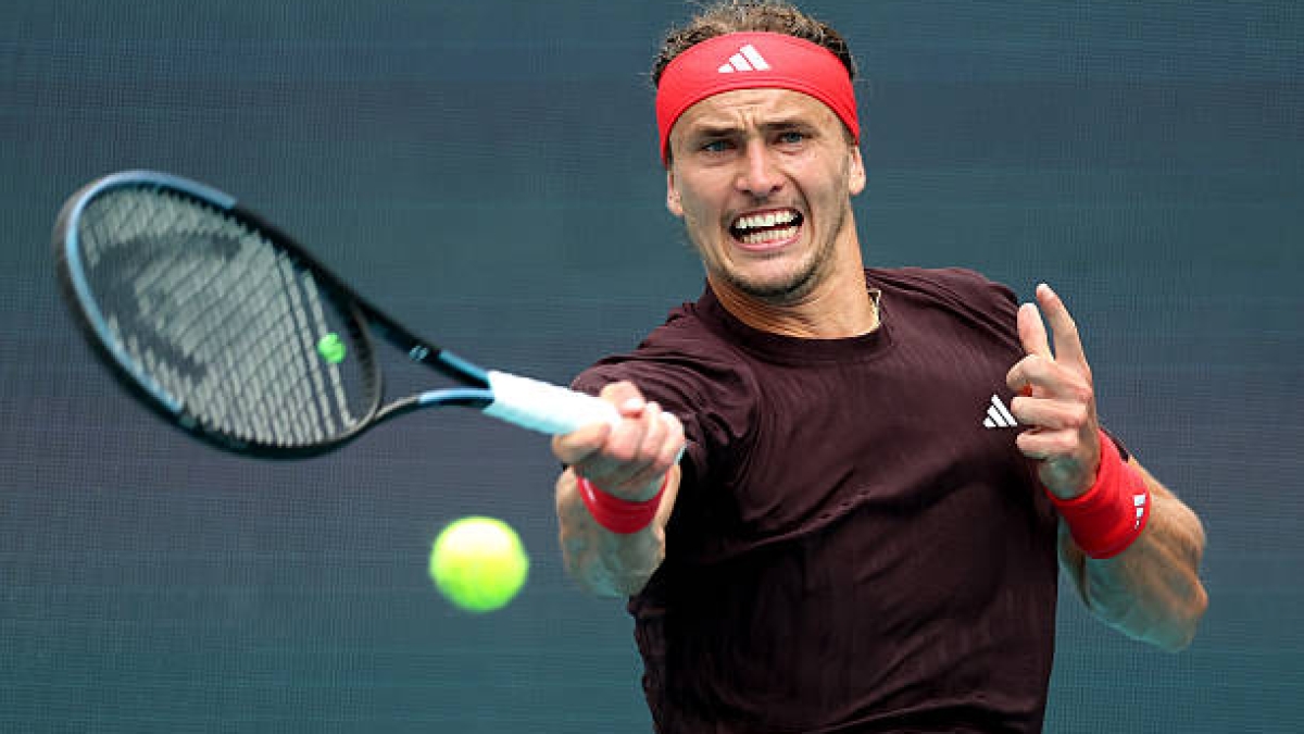 Zverev insiste en su cambio: “Estoy siendo ese jugador hiperagresivo que quiero ser”. Fuente: Getty