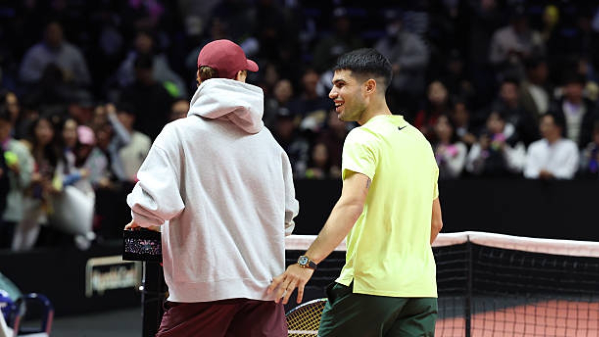 Alcaraz, surprised by Sinner's presence in Monte Carlo after winning in Indian Wells and Miami. Photo: Gettyimages

Alcaraz, surpris par la présence de Sinner à Monte-Carlo après avoir gagné à Indian Wells et Miami. Photo: Gettyimages