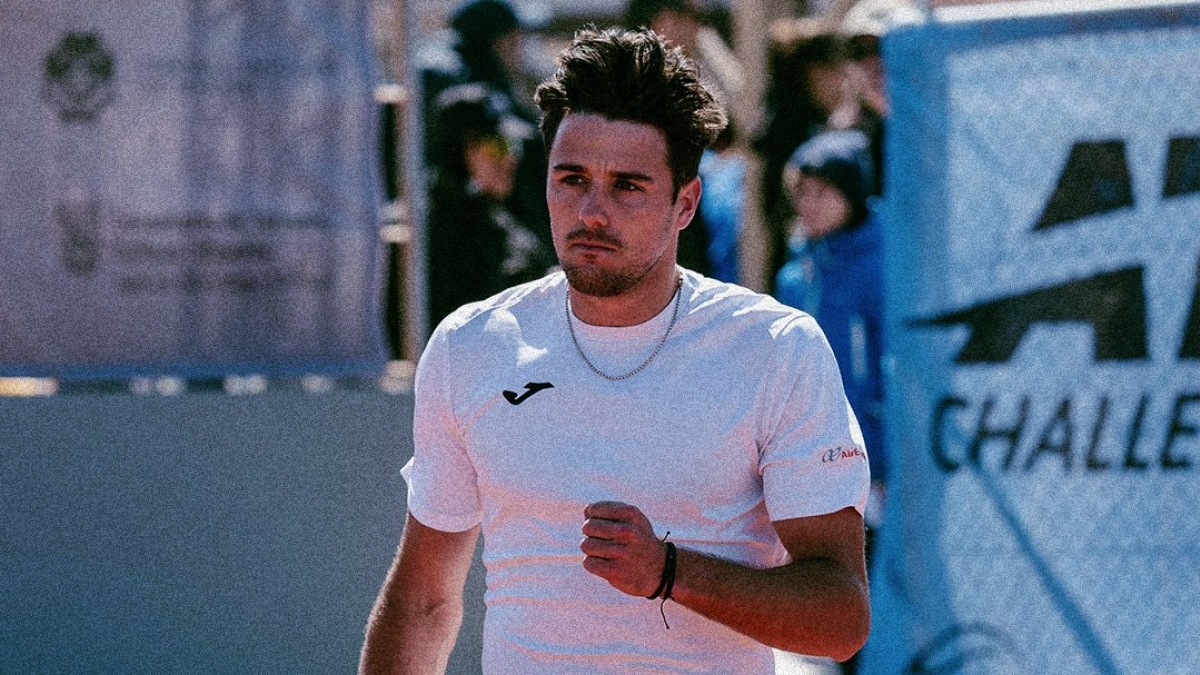 Alex Martínez se queda a un paso de cerrar una semana épica en el Challenger de Menorca y cae en la final ante Brancaccio. Foto: X