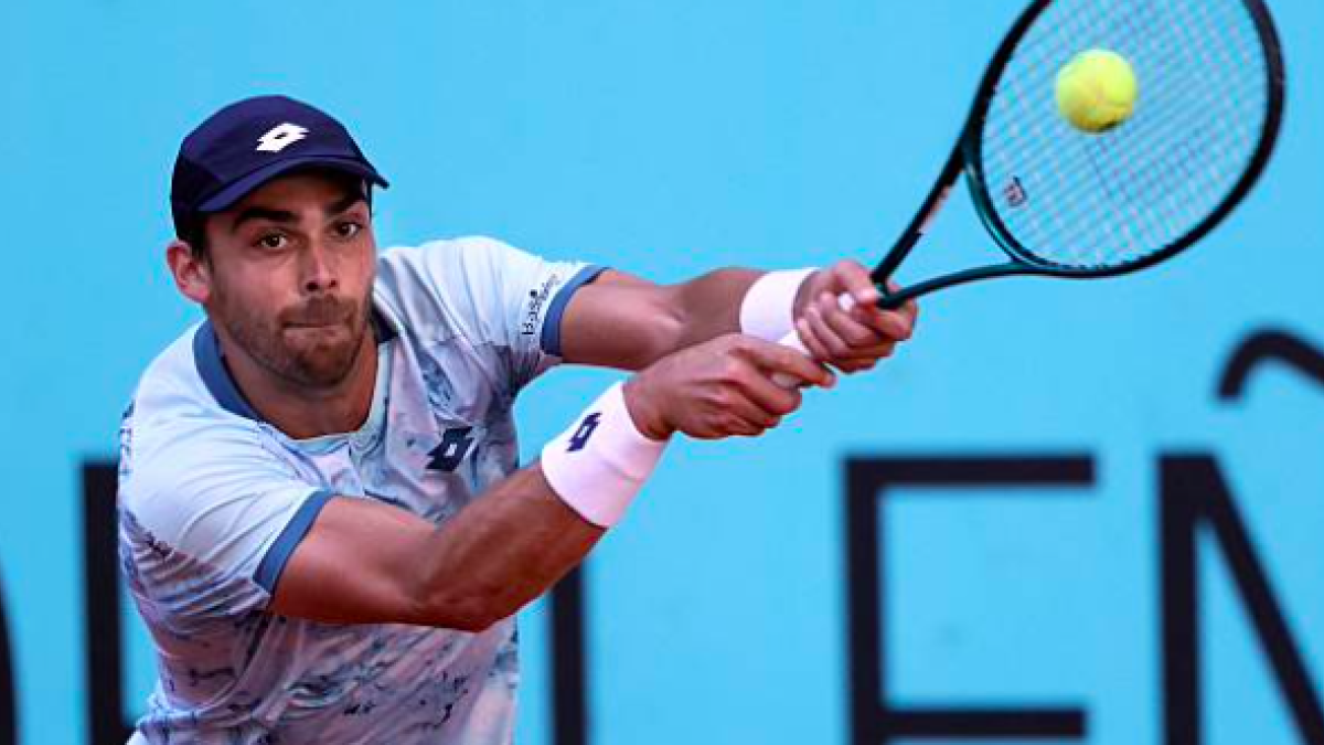 Benjamin Bonzi, primer rival de Sinner en Madrid. Fuente: Getty