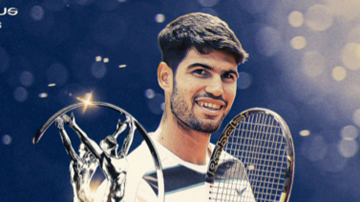 Carlos Alcaraz se lleva el Laureus a mejor deportista del año. Fuente: Laureus