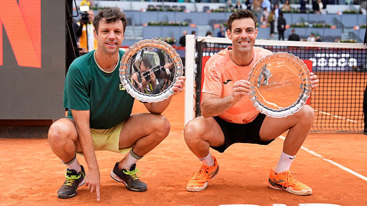 Tableau de double ATP du Mutua Madrid Open 2026. Granollers et Zeballos, favoris pour défendre leur titre. Photo : Gettyimages