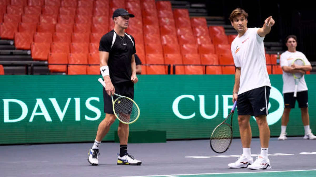 Davidovich y su charla pendiente con Ferrer: "Cuando termine Madrid, nos sentaremos y hablaremos sin problema". Foto: Gettyimages