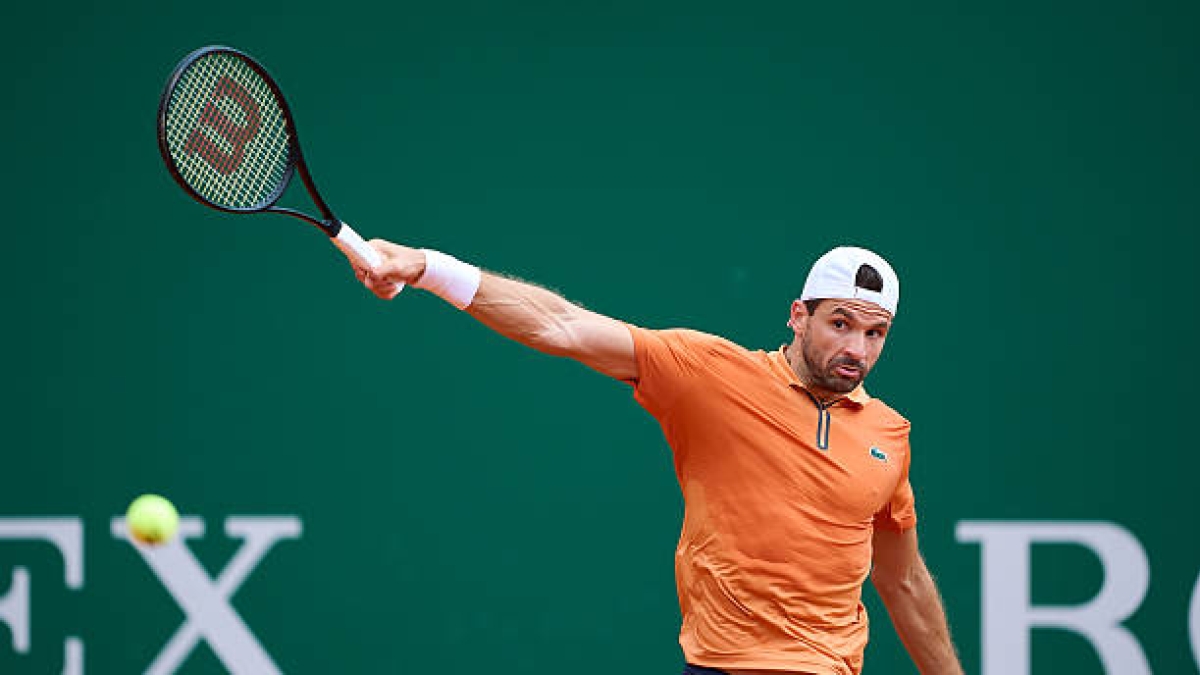 Dimitrov sale del Top 100 por primera vez en 14 años y peligra su presencia en Roland Garros. Foto: Gettyimages