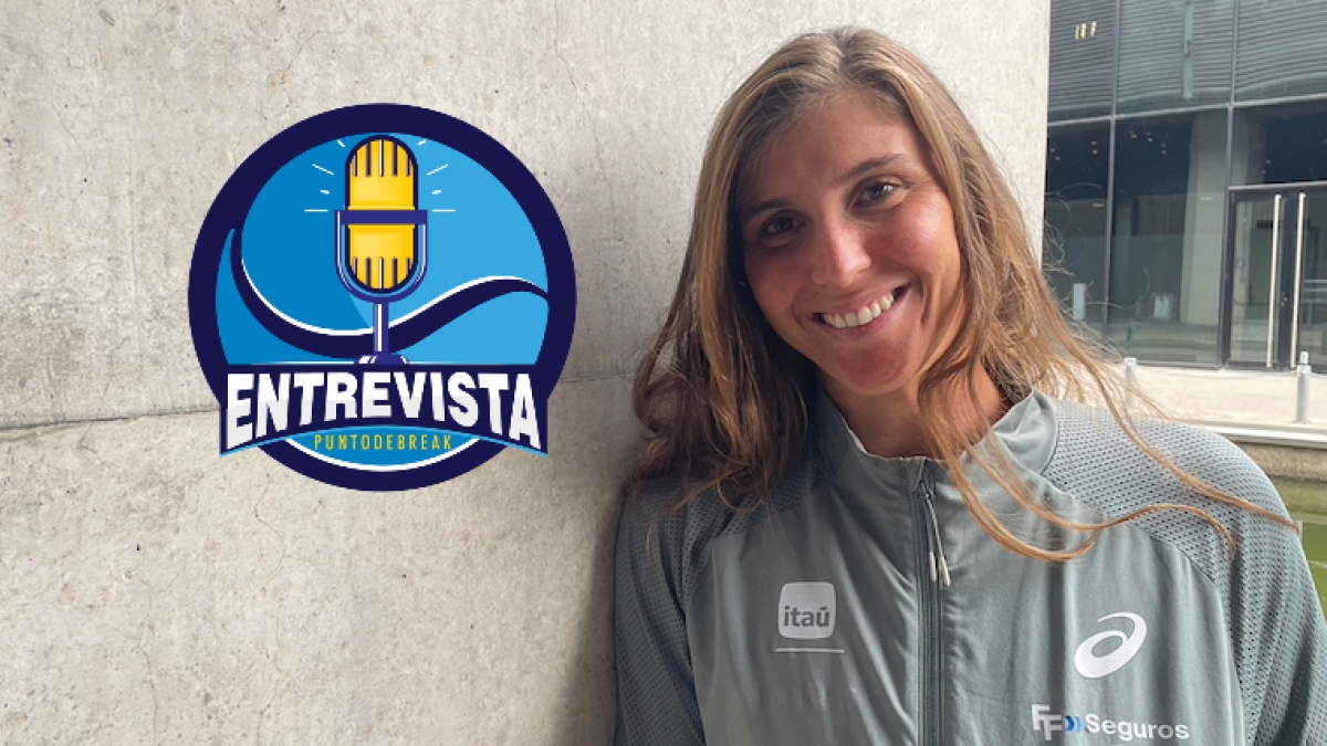 Entrevue avec Beatriz Haddad Maia au Mutua Madrid Open. Source: Punto de Break.
