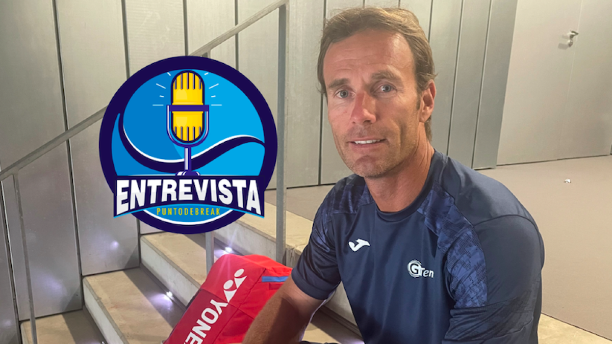 Dani Gimeno and his interview with Fernando Murciego in Madrid. Source: Punto de Break