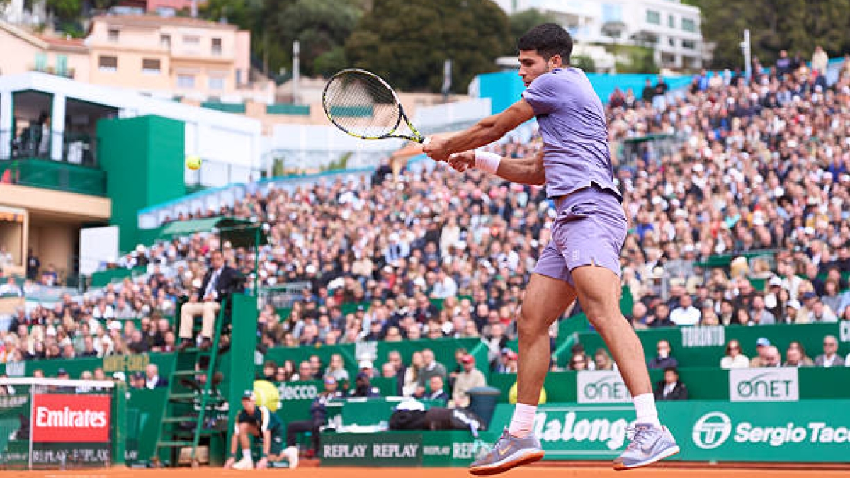 Questo è il possibile tabellone di Carlos Alcaraz al Masters 1000 di Montecarlo 2026. Foto: Gettyimages.