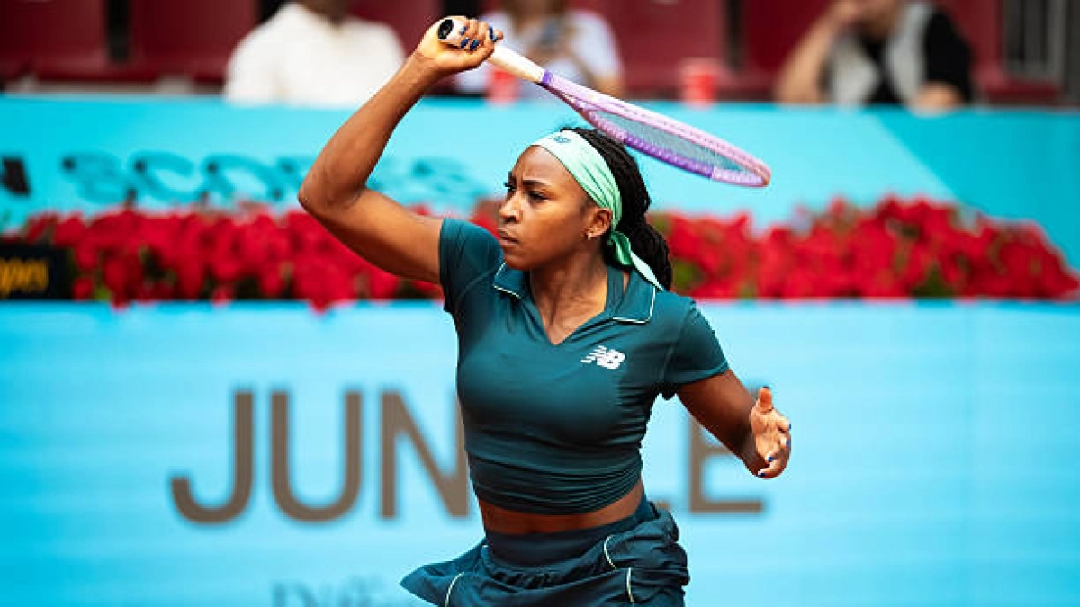 Gauff: "La tierra batida es como ese chico bueno que te trata bien, pero con el que no hay química". Foto: Gettyimages