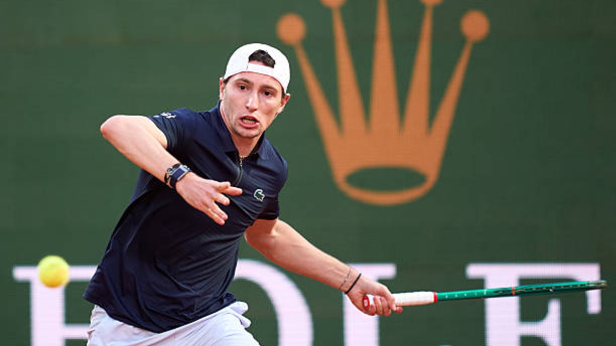 Humbert se impone al joven Kouamé y será el primer rival de Sinner en Montecarlo. Foto: Gettyimages