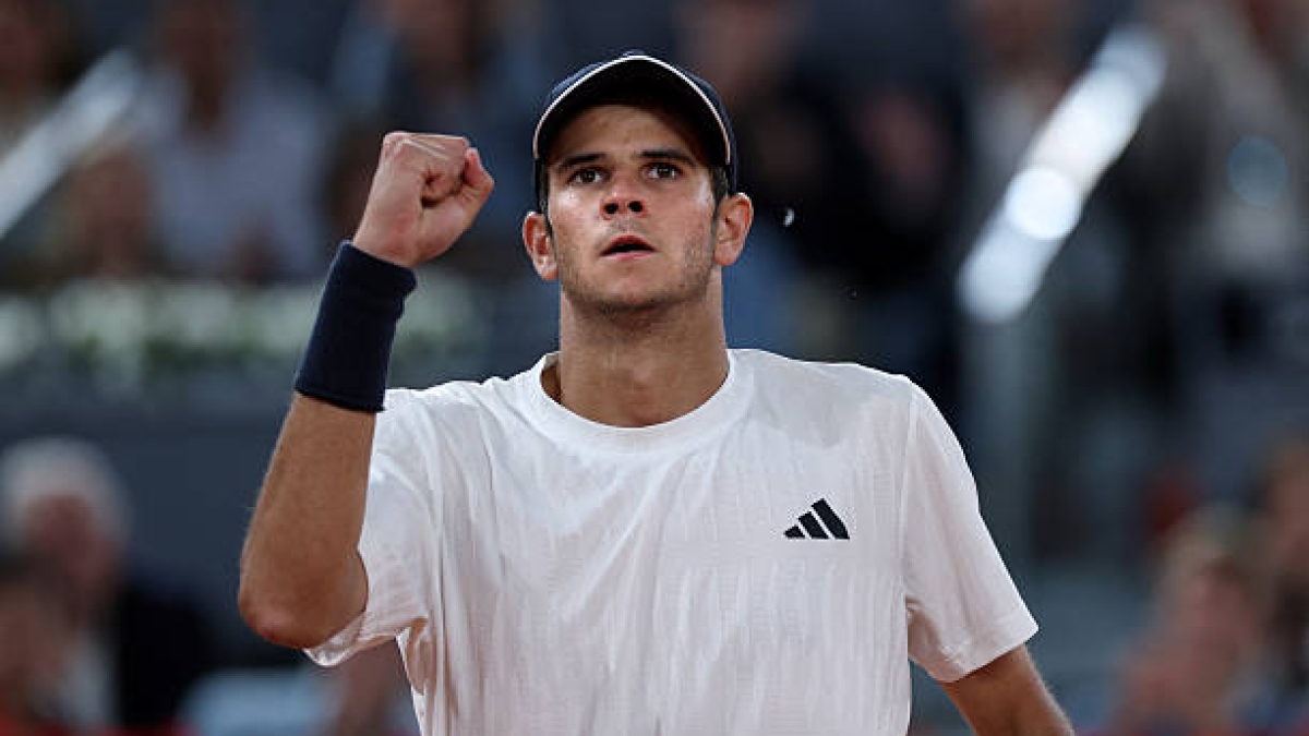Jódar se lleva el duelo del futuro ante Fonseca en el Madrid Open 