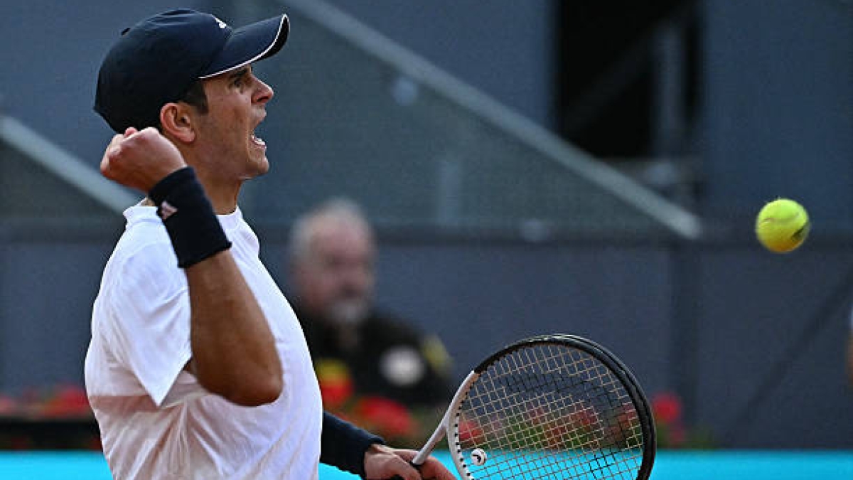 Madrid, Rafa Jódar ya está aquí. Foto: Gettyimages