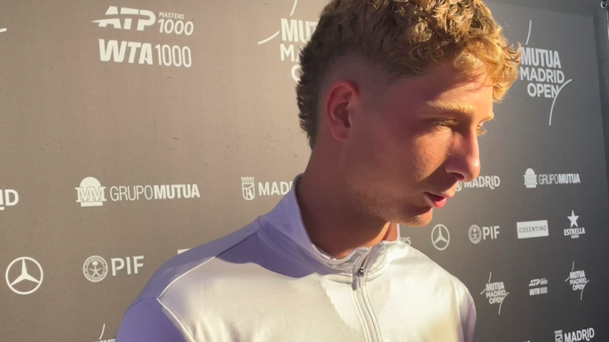 El madrileño no superó su debut ante Adam Walton en el Masters 1000 de casa. Un resultado decepcionante que no empaña su gran momento: “Esa primera victoria llegará”. Fuente: Getty
