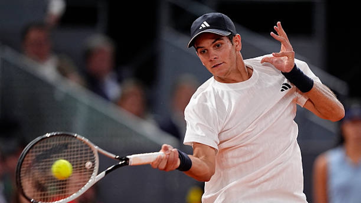 Alcaraz's message to Jódar after his great Mutua Madrid Open 2026. Photo: Gettyimages