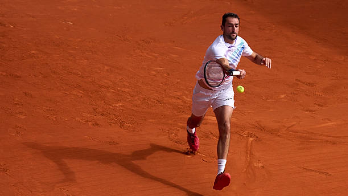 El curioso motivo por el que Cilic no ha podido jugar contra Fonseca en Madrid. Foto: Gettyimages