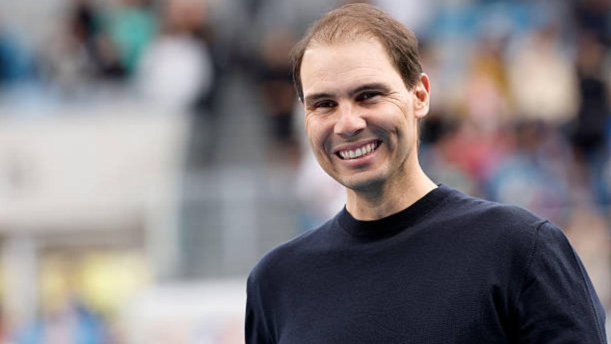 Nadal opina sobre las nuevas pistas de tenis en el Bernabéu