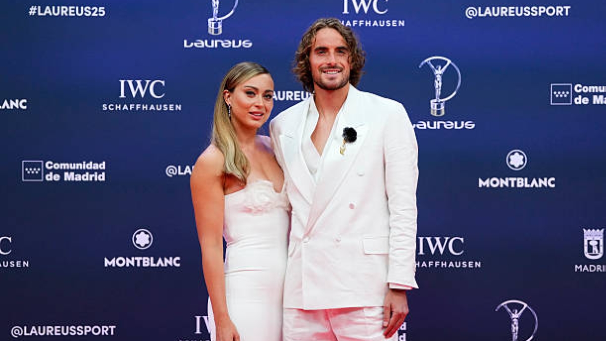 Tsitsipas confie que il préfère que sa petite amie ne soit pas joueuse de tennis et voici la réaction de Badosa. Photo : Getty Images.