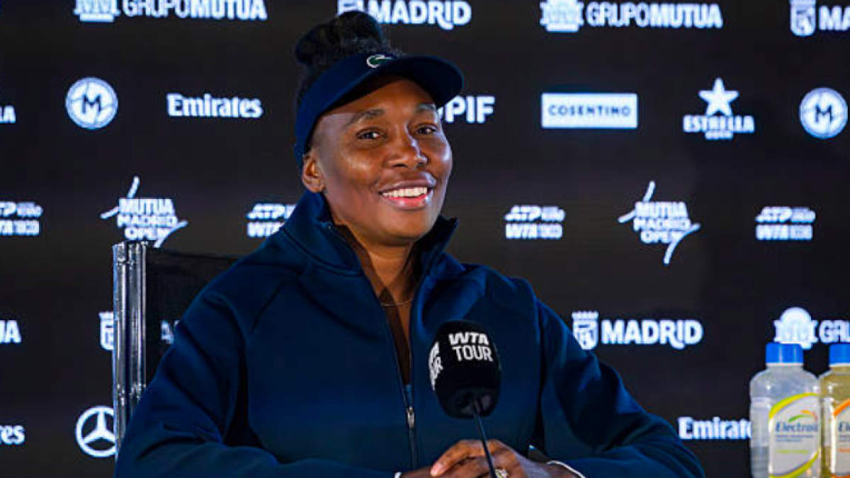 维纳斯·威廉姆斯解释了在红土上五年后打球时的感受。 - 来源：Getty