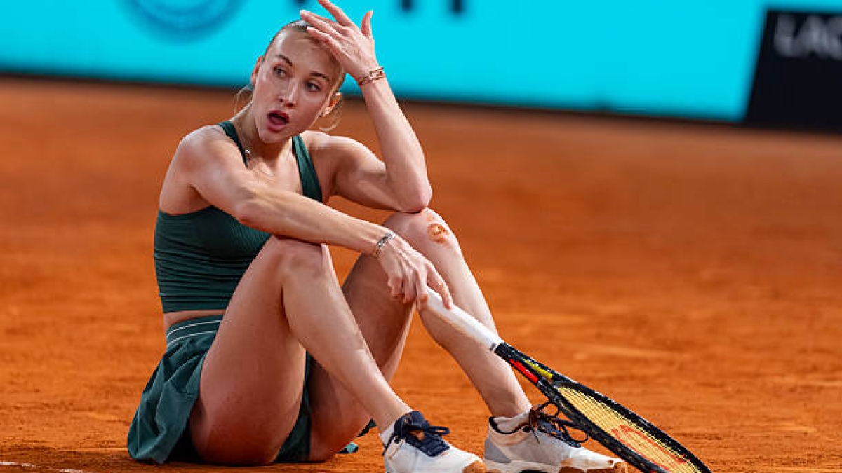 Anastasia Potapova, cuartofinalista en Madrid. Foto: gettyimages