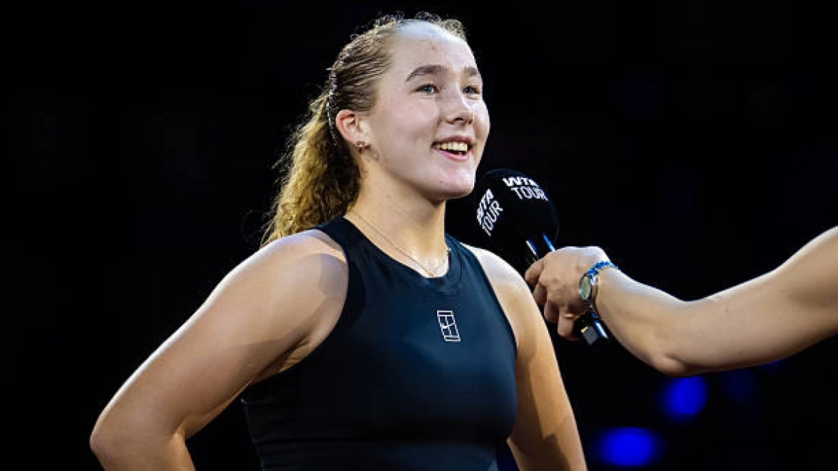 Mirra Andreeva afronta con ganas su duelo vs Swiatek. Fuente: Getty