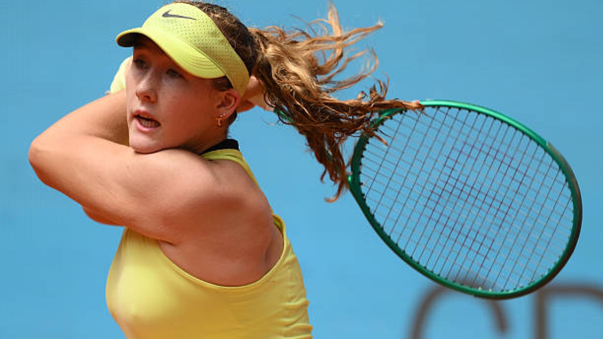 Andreeva talks about her expectations of winning a Grand Slam. Source: Getty