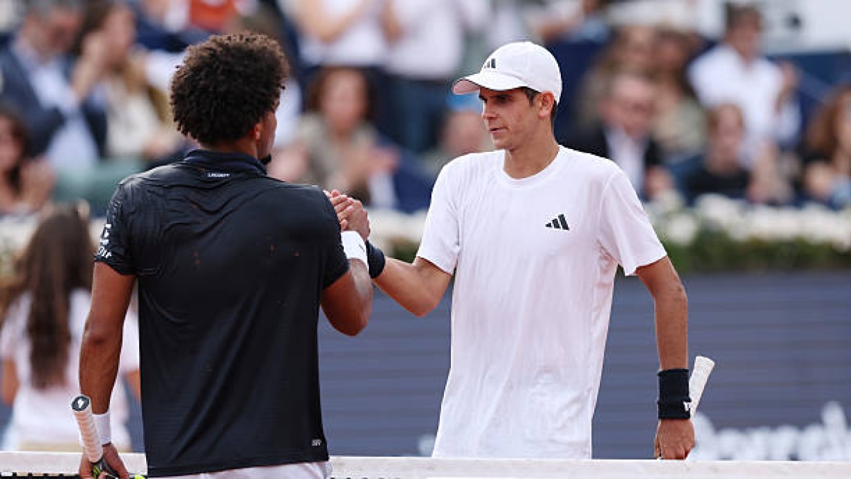 Arthur Fils habla de Jódar. Foto: gettyimages