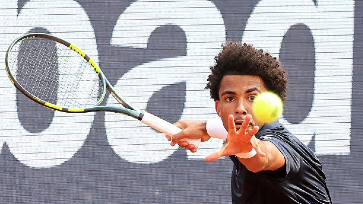 Arthur Fils habla de Jódar en Barcelona. Foto: gettyimages