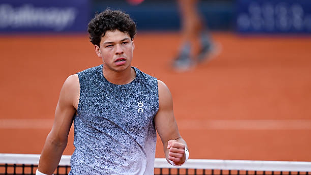 Ben Shelton, campeón en Munich. Foto: gettyimages
