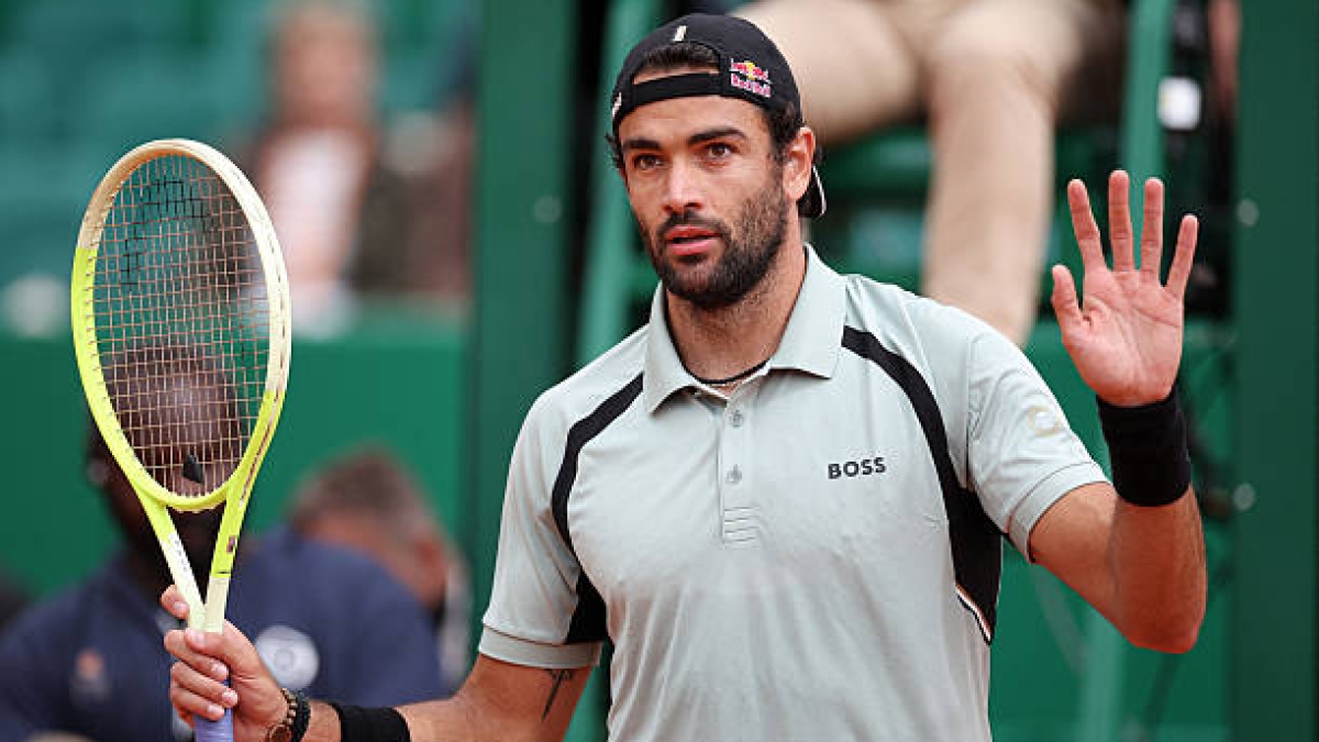 Berrettini, after beating Medvedev: "I expected everything in this match except this." Source: Getty

Berrettini, après avoir battu Medvedev : "Je m'attendais à tout dans ce match sauf à ça." Source : Getty