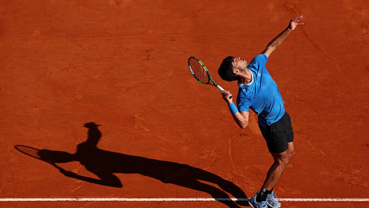 Carlos Alcaraz sarà favorito a Barcellona. Foto: gettyimages