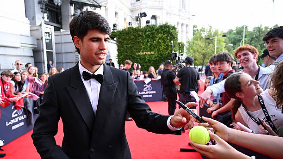 Carlos Alcaraz, detalles de la lesión. Foto: gettyimages